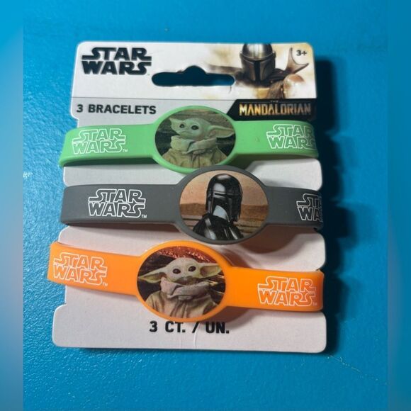 3 NEW! Star Wars Mandalorian Bracelets - Picture 4 of 4